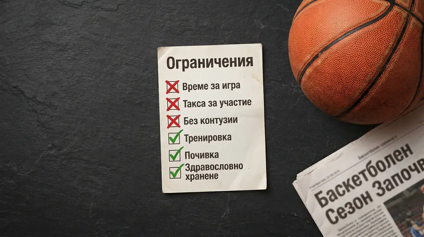 Типични ограничения при кешаут и бонус мачове за баскетбол залози